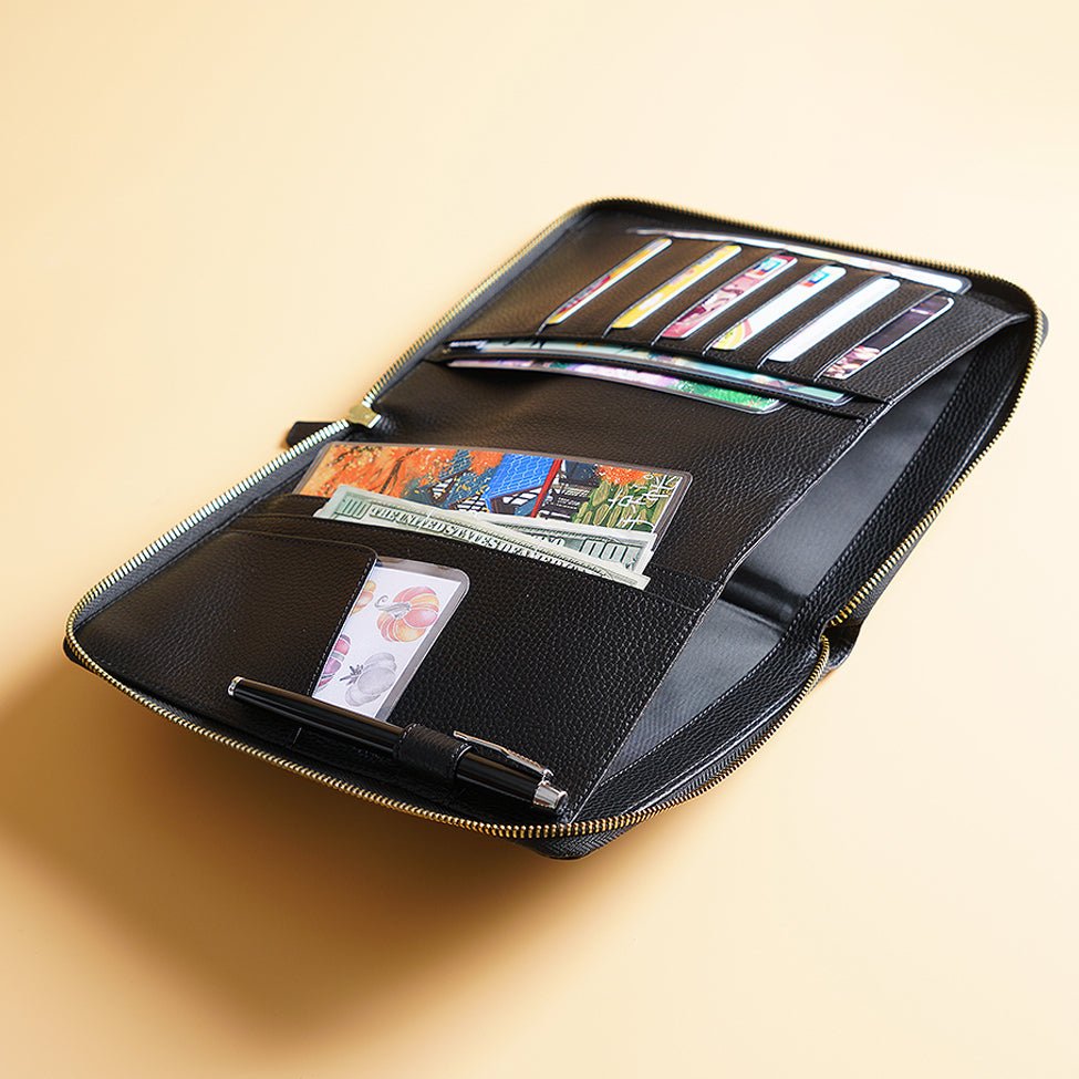 Moterm Zip Planner Cover - A5 (Pebbled)-3542322